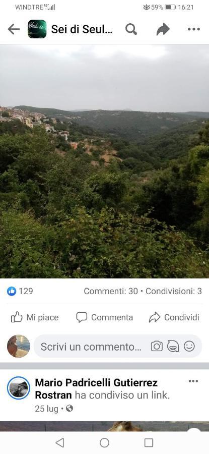 Stellaria Casa Vacanze In Montagna Panorama Stupendo Sardegna Seùlo Extérieur photo